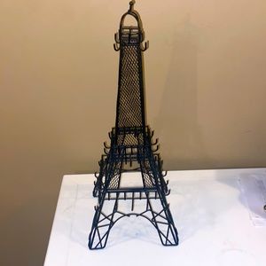 Paris Eiffel Tower Metal Jewelry Holder